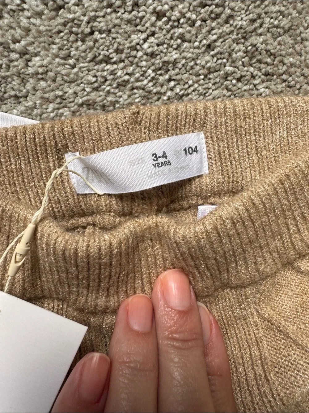 NWT Zara Knit set 3-4yr